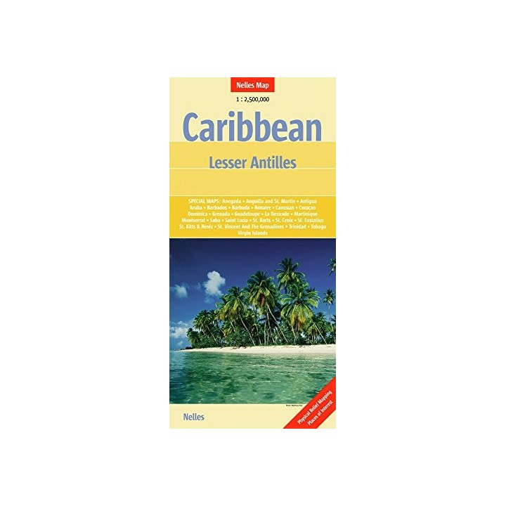Caribbean Lesser Antilles 1 : 2,500,000.